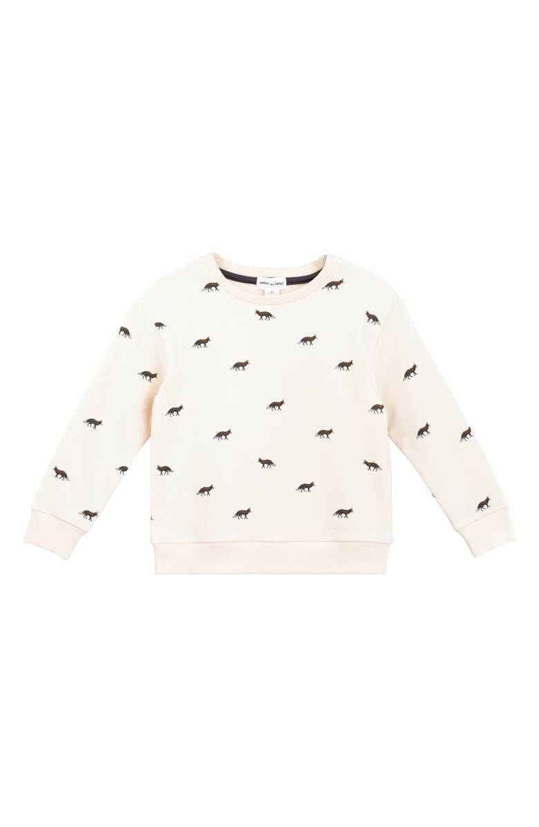 MILES BABY Kids' Print Sweatshirt, Main, color, 