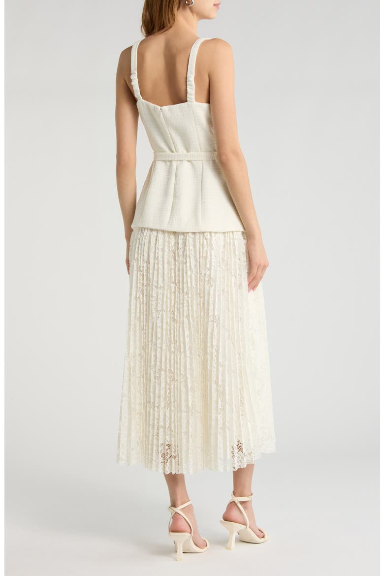 Caitlin Sleeveless Dress, Alternate, color, IVORY