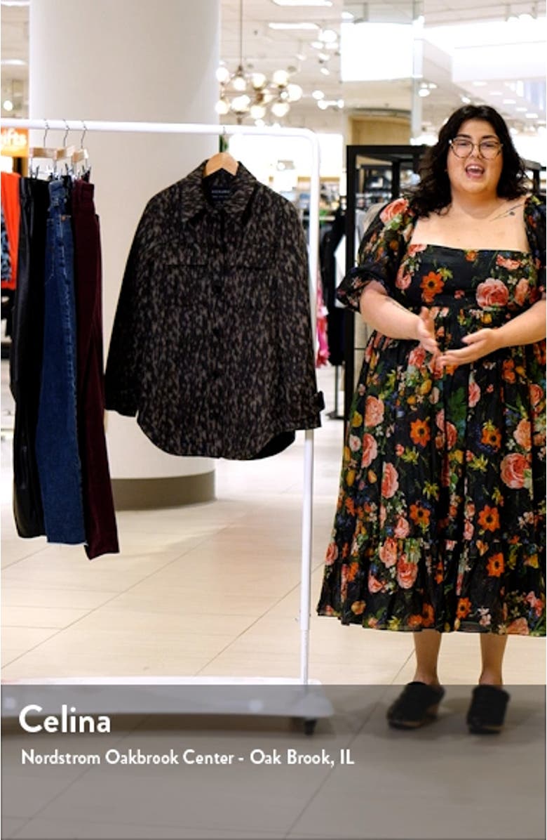 Jessa Leppo Abstract Leopard Print Jacket, sales video thumbnail