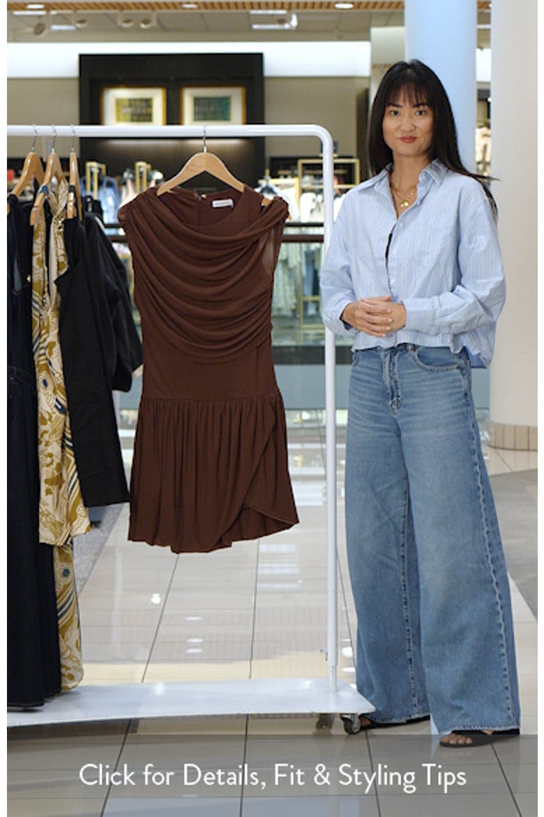 Draped Minidress video