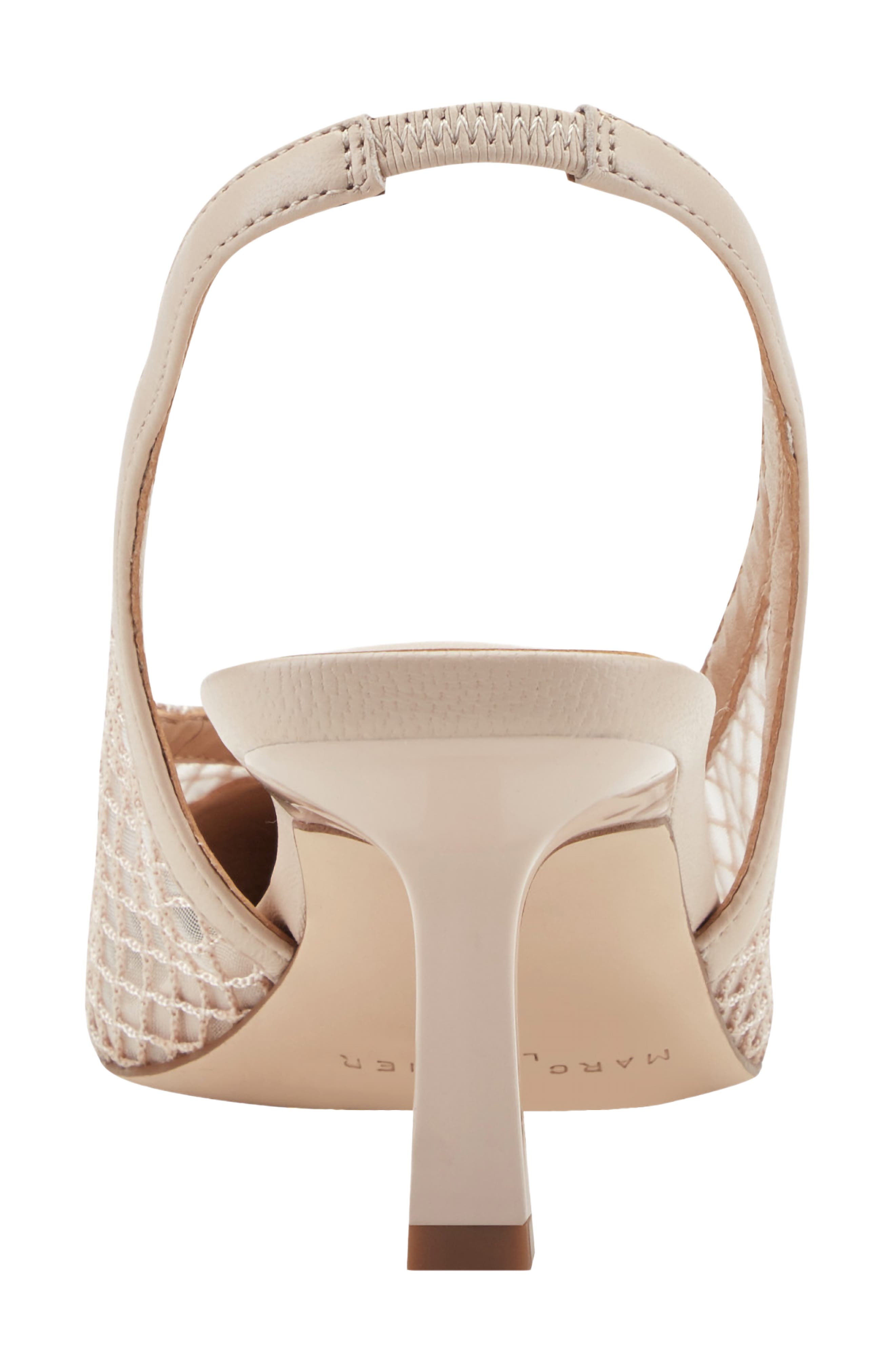 Gipsi Pointed Toe Slingback Pump, Alternate, color, LIGHT NATURAL