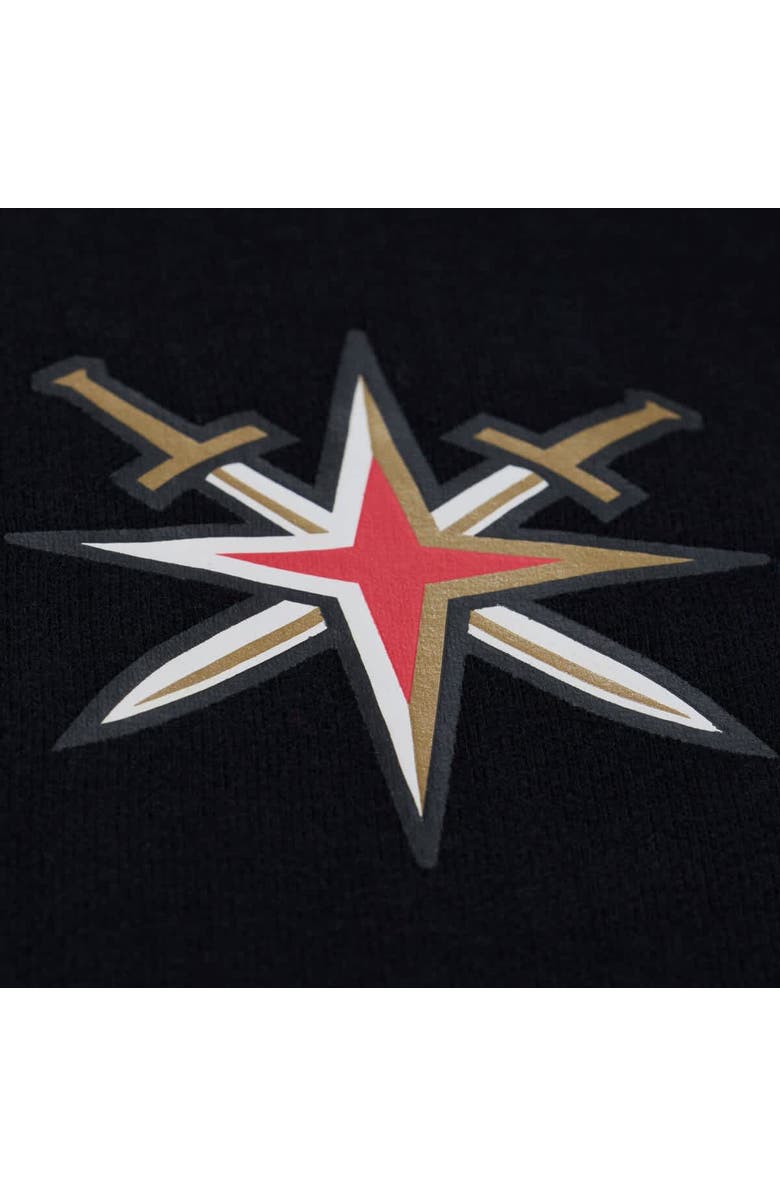 Mitchell & Ness Women's Mitchell & Ness Black Vegas Golden Knights Crewneck Sweatshirt, Alternate, color, Black