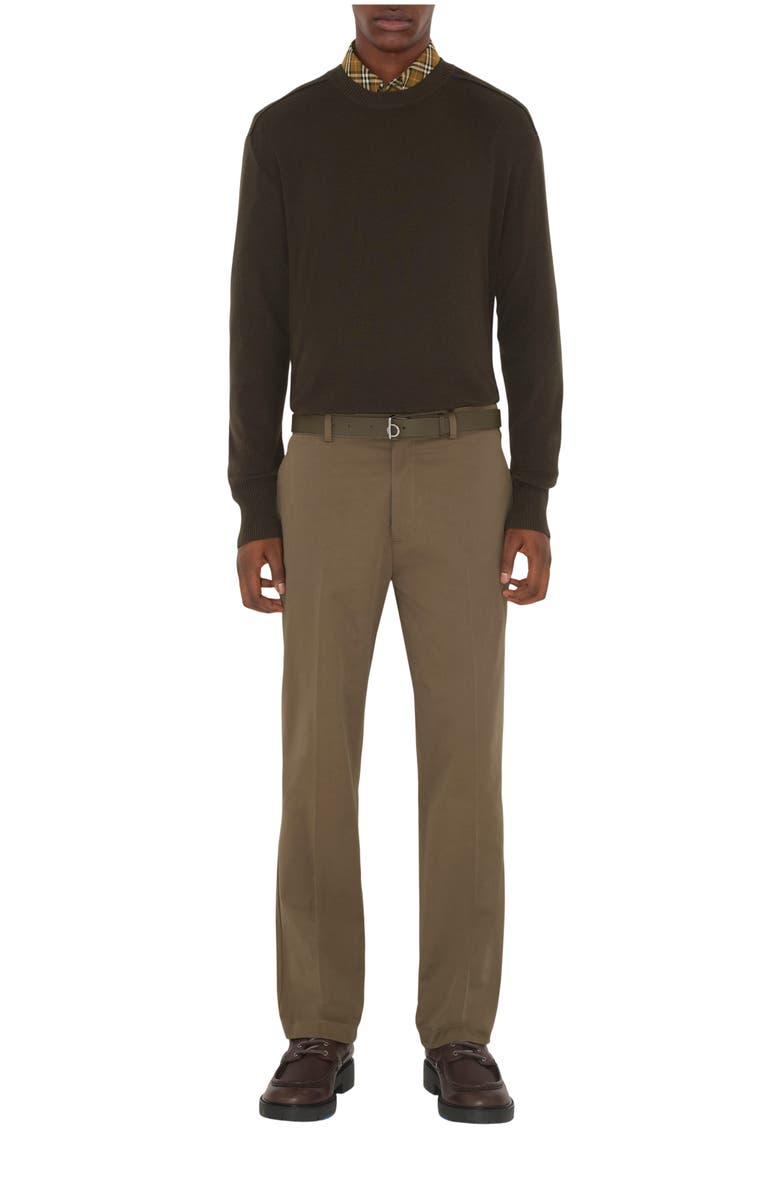Burberry Cotton Chinos, Main, color, 