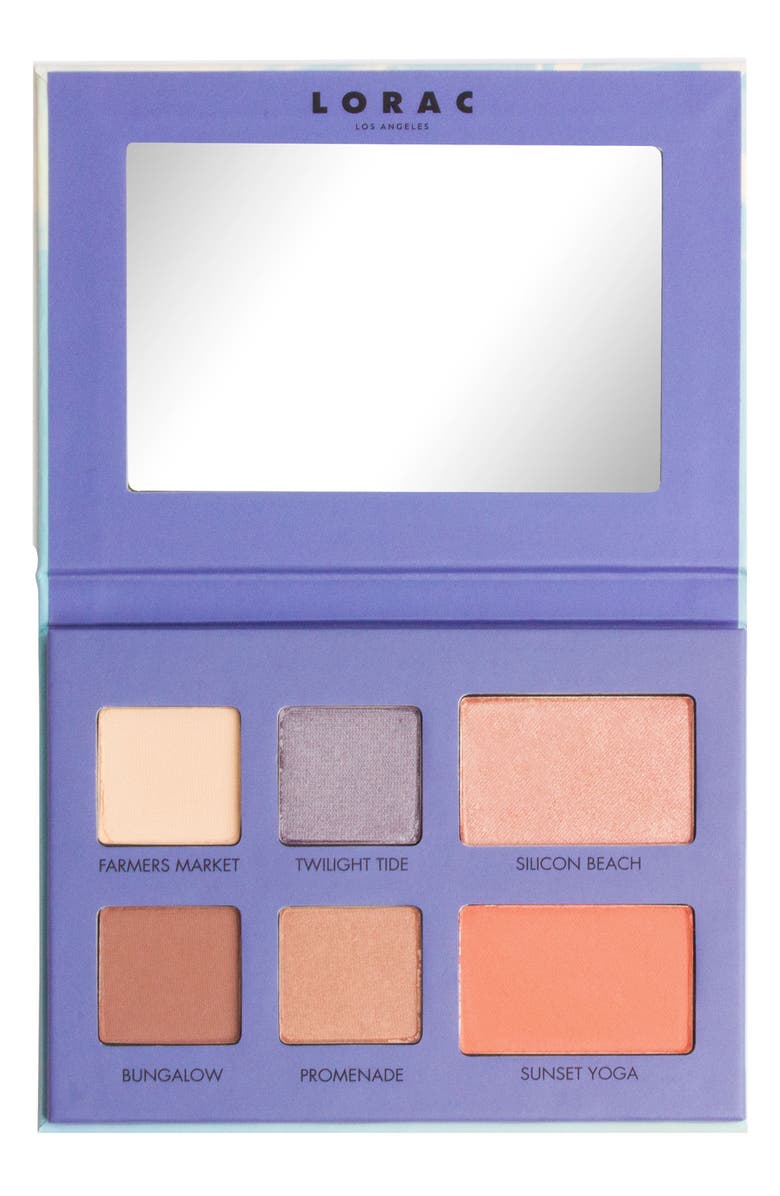 LORAC L.A. Experience Santa Monica Eye & Cheek Palette, Alternate, color,