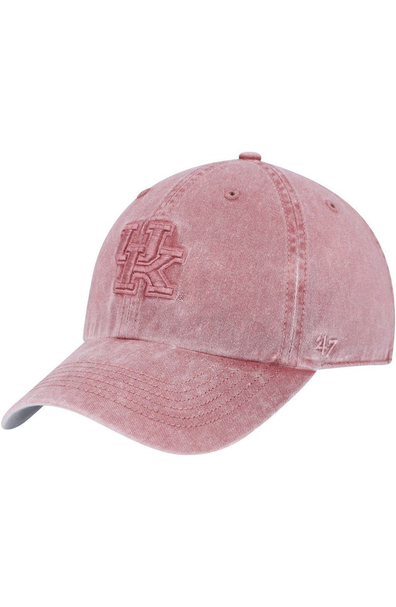 '47 Women's '47 Pink Kentucky Wildcats Mist Clean Up Adjustable Hat, Main, color, 