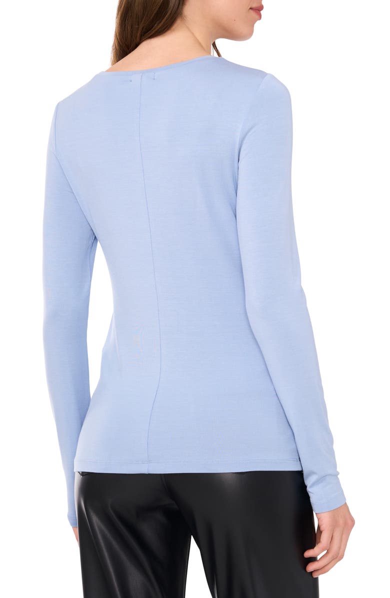 Halogen<sup>®</sup> Crewneck Long Sleeve T-Shirt, Alternate, color, Clear Sky