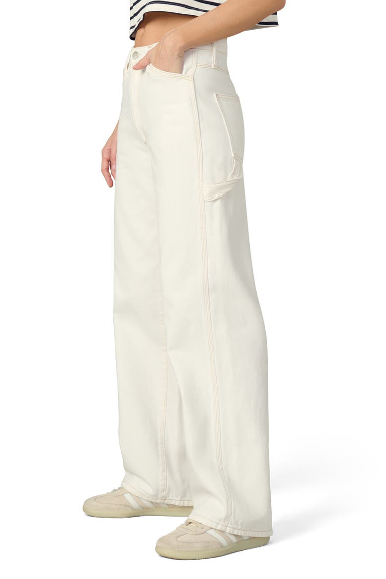 The Baggy Carpenter Jeans, Alternate, color, MILK