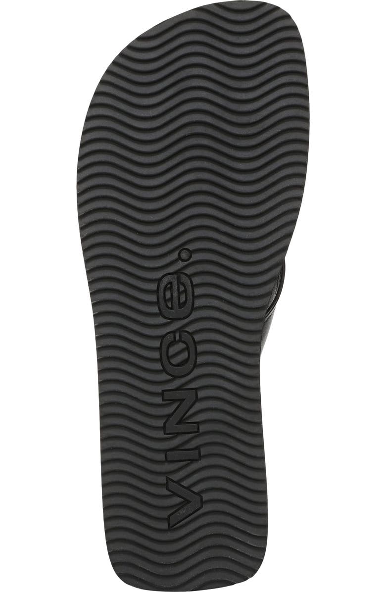 Vince Fiji Leather Flip Flop, Alternate, color,