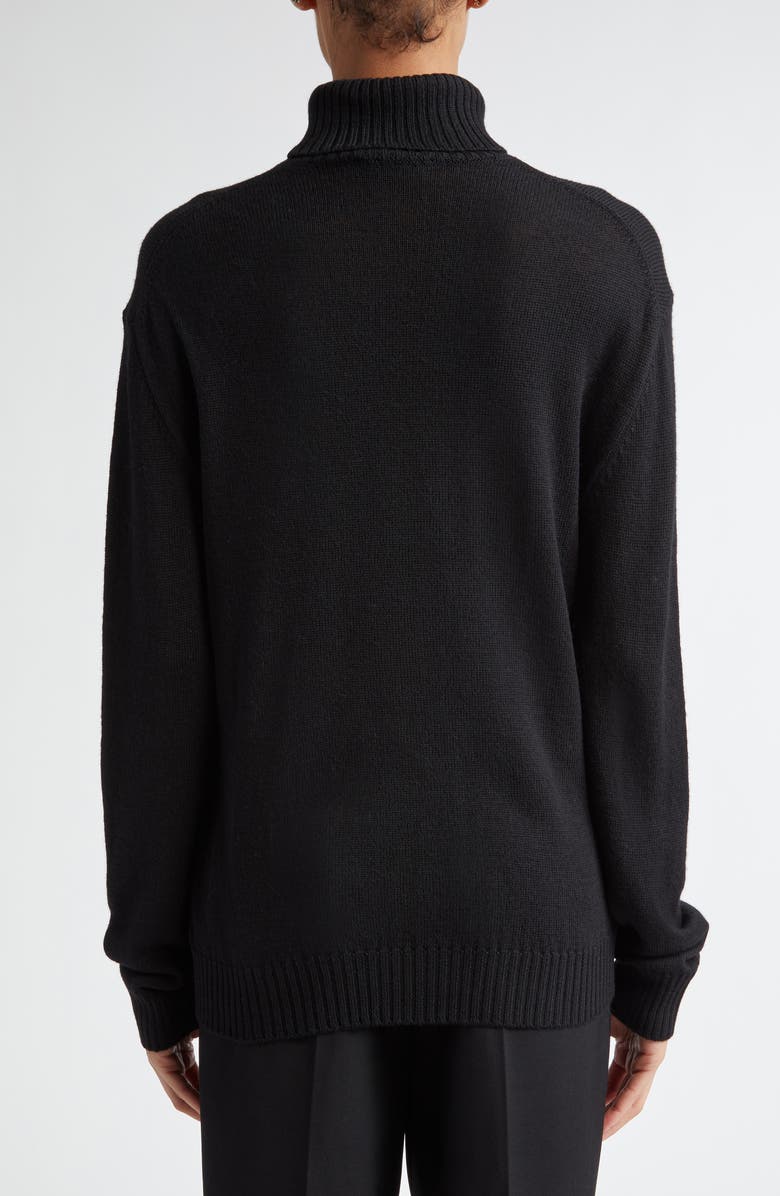 Jil Sander Wool Turtleneck Sweater, Alternate, color,