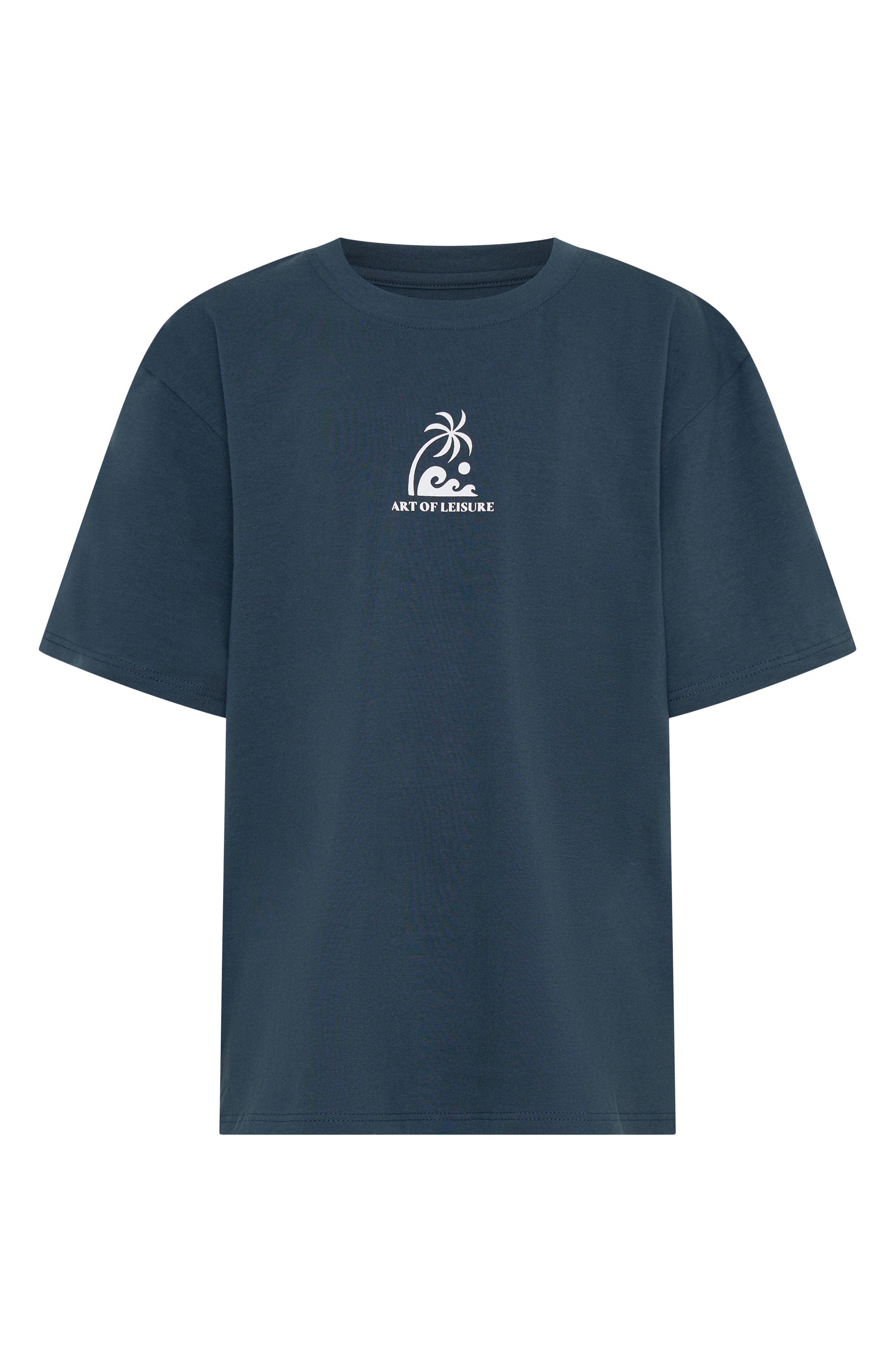 Kids' Art of Leisure Stretch Cotton Graphic T-Shirt
