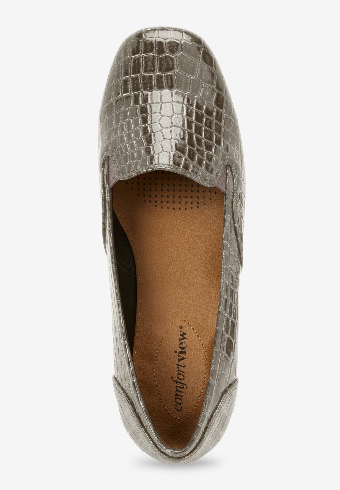 The Leisa Slip On Flat, Alternate, color, GREY