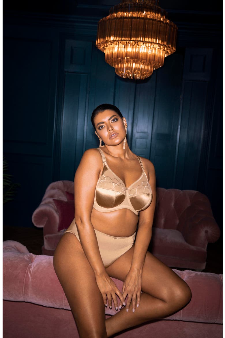 'Cate' Underwire Bra, Alternate, color, HAZEL