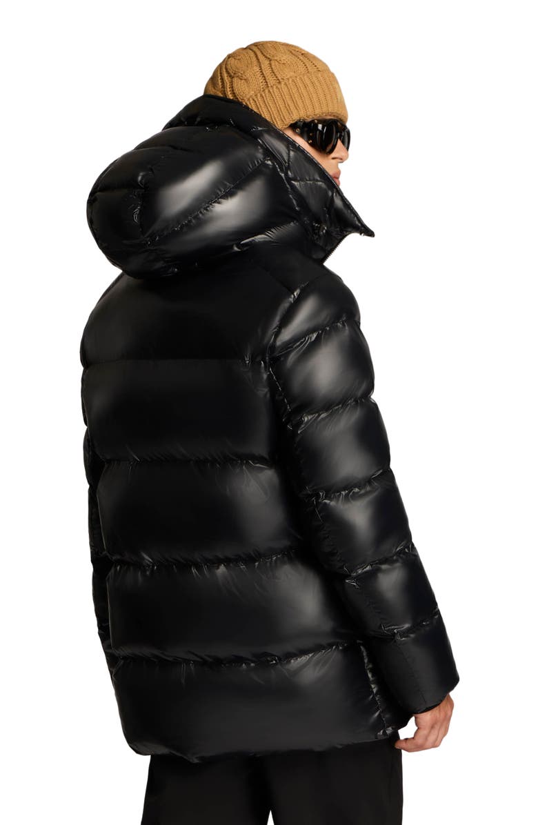Alpenhaus Oakmount Straight Fit Quilted Puff Parka, Alternate, color, Black