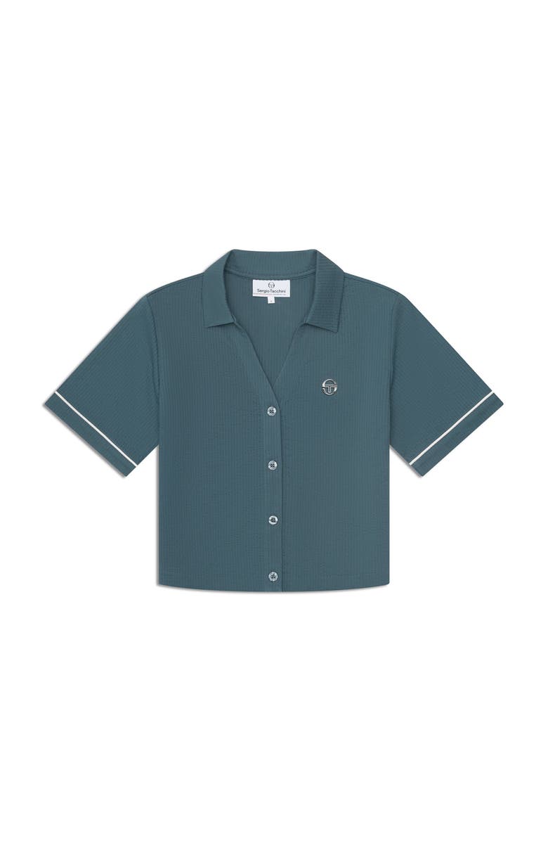 Sergio Tacchini Tullia Cabana Shirt, Alternate, color, Mediterranea