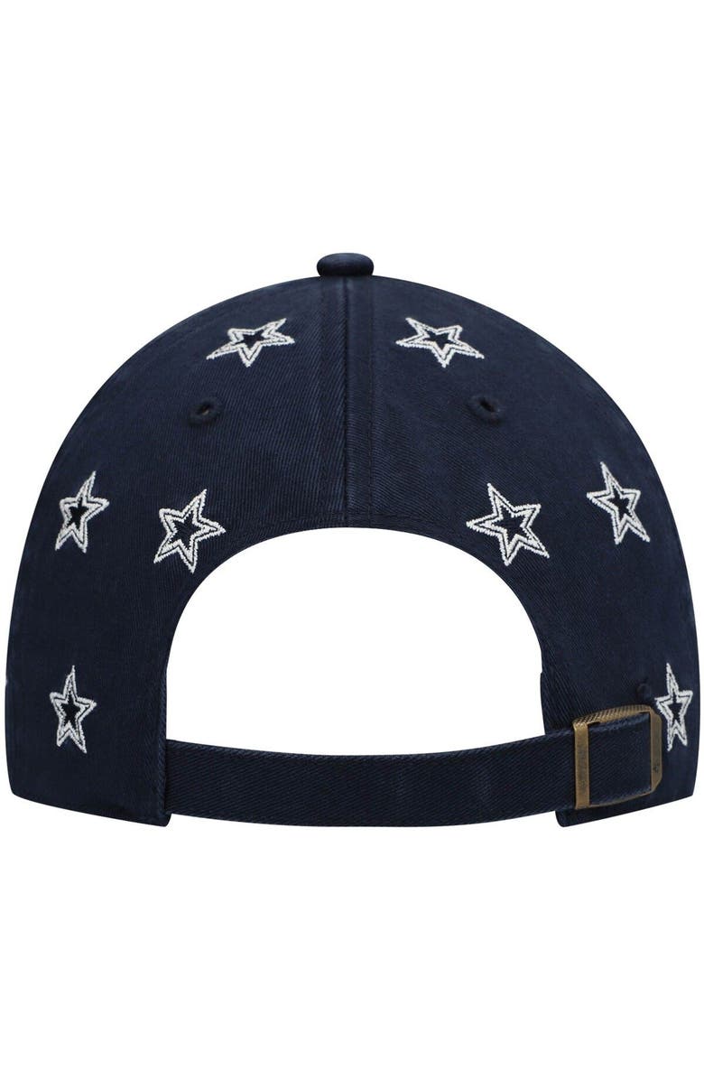 '47 Women's '47 Navy Dallas Cowboys Confetti Clean Up Adjustable Hat, Alternate, color, 