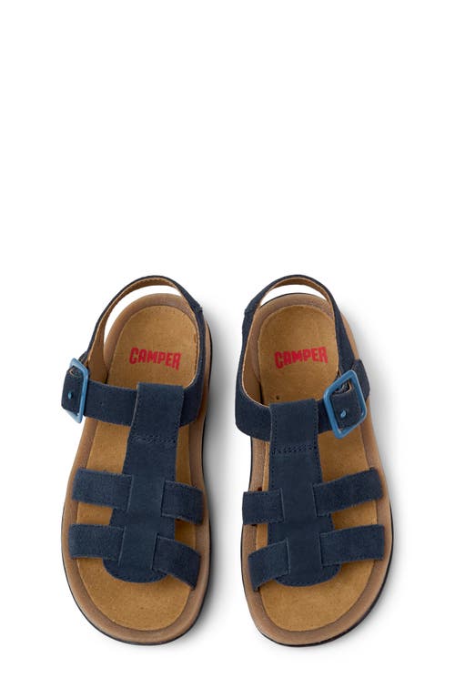 Camper Kids' Bicho Sandal In Navy