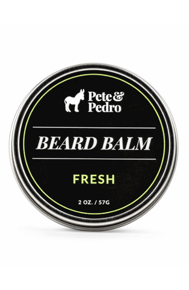 Pete & Pedro Fresh Beard Balm, Main, color, NO COLOR