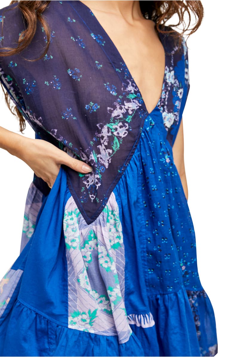 Free People Mended with Scarves Minidress | Nordstromrack