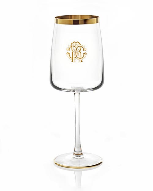Cavalli Wine Goblet In Transparent