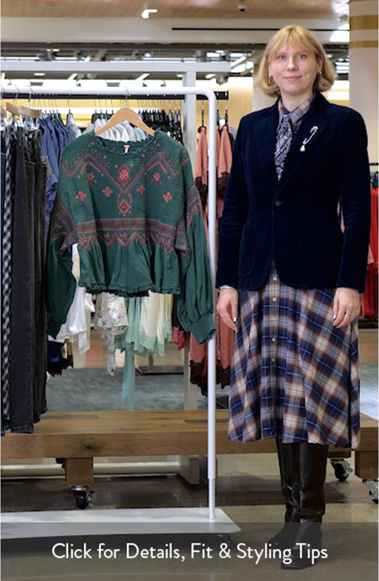 Holly Smocked Embroidered Top, sales video thumbnail