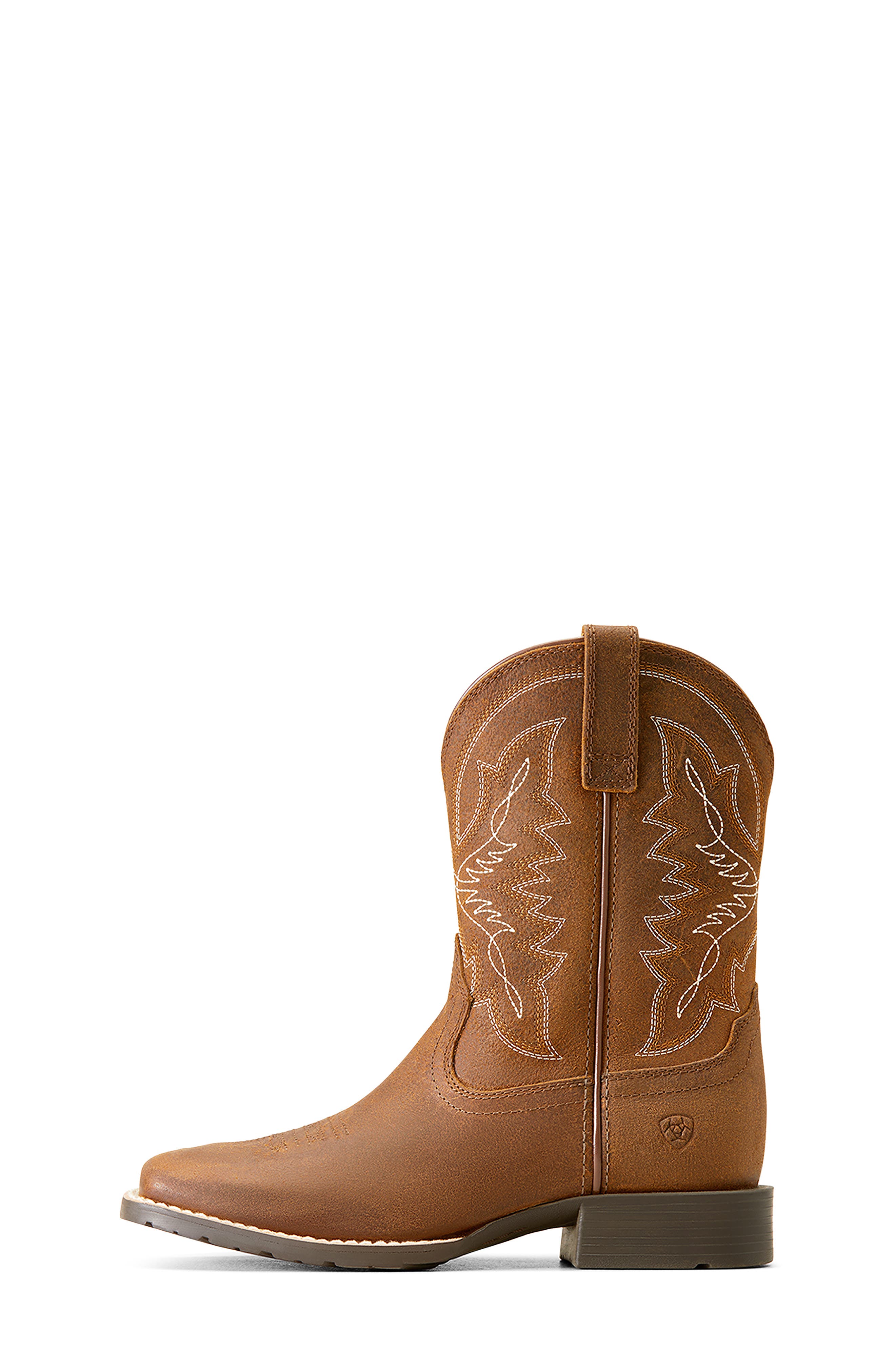 Ariat Kids' Hybrid Rancher Cowboy Boot, Alternate, color, Distressed Tan