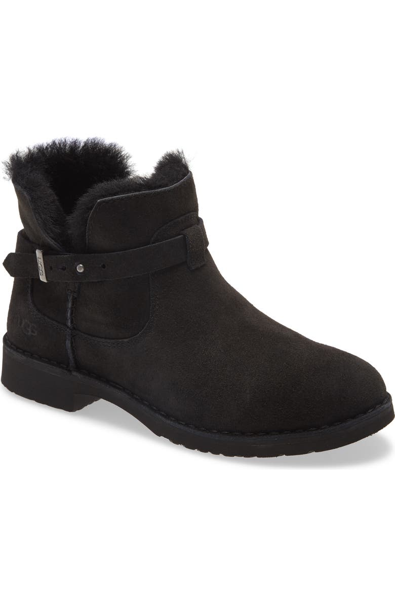 UGG<sup>®</sup> Elisa Genuine Shearling Bootie, Main, color,