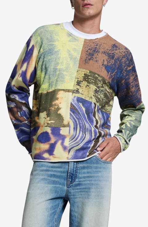Graphic Cotton Sweatshirt