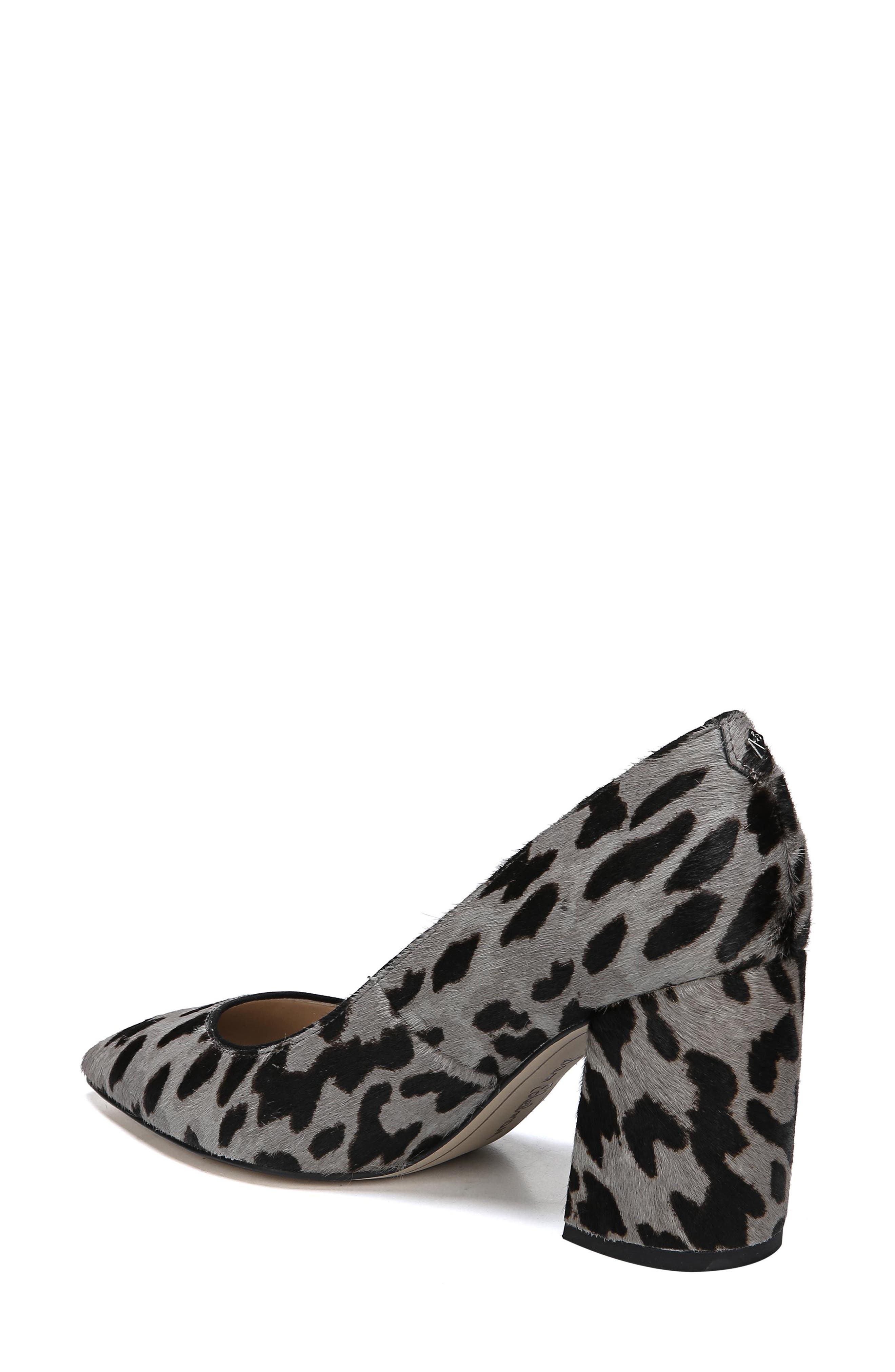 Tatiana Genuine Calf Hair Pump, Alternate, color, CLOUDED LEOPARD BRAHMA HAIR
