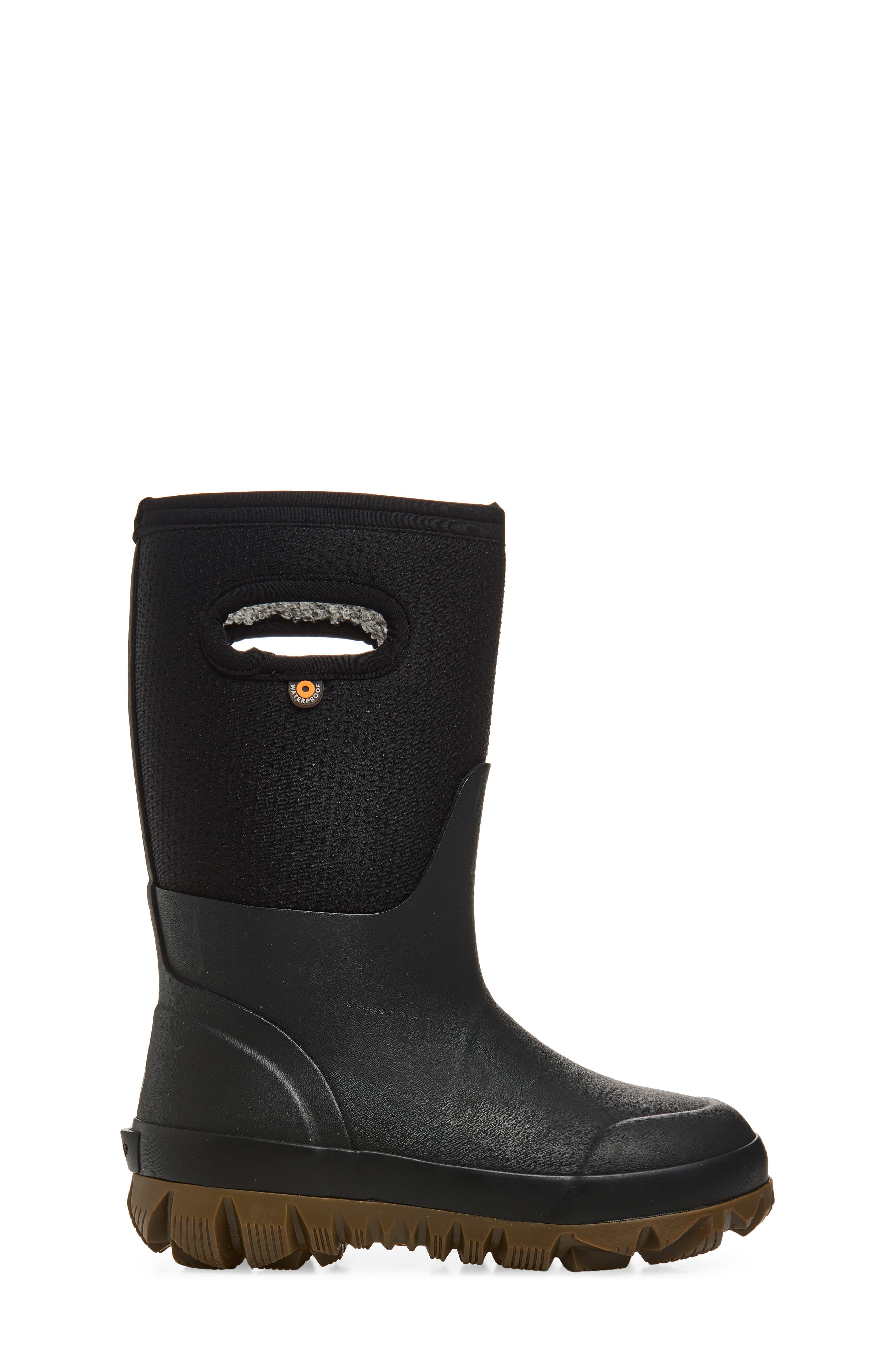 Bogs Kids' Whiteout Dots Waterproof Insulated Boot, Alternate, color, Black