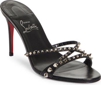 Christian Louboutin Tatoosh Spike Slide Sandal (Women