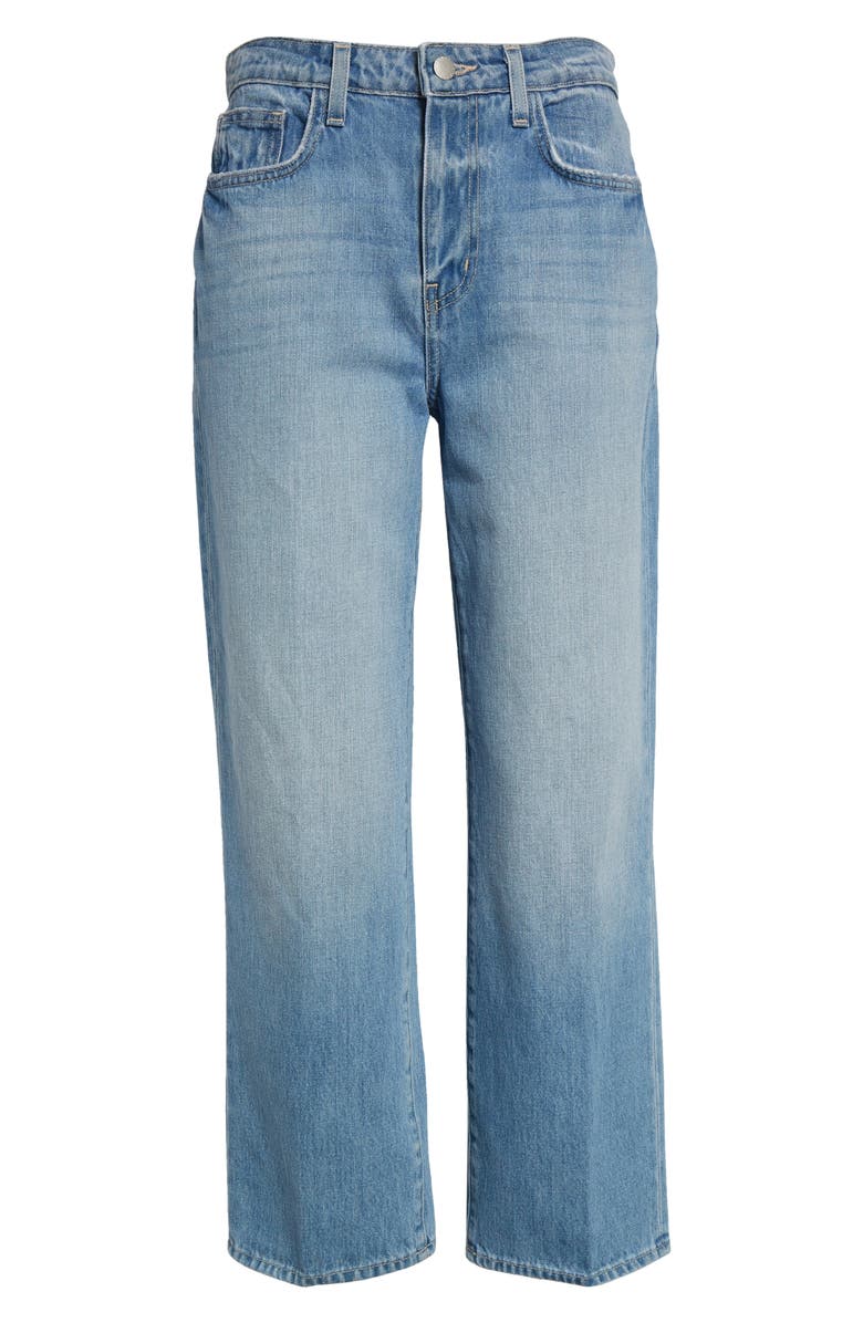 L'AGENCE June Stovepipe Crop Jeans, Alternate, color, Cristo