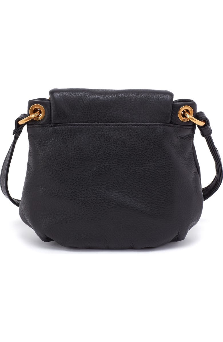 HOBO Fern Leather Crossbody Bag, Alternate, color, Black