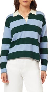 Scotch & Soda Stripe Polo Sweater