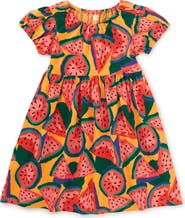 Tea Collection Puff Sleeve Empire Dress