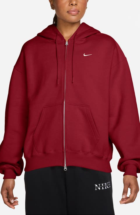 Oversized Fleece Full Zip Hoodie