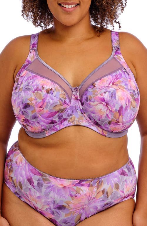 Goddess Kayla Full Figure Underwire Bra In Lotus