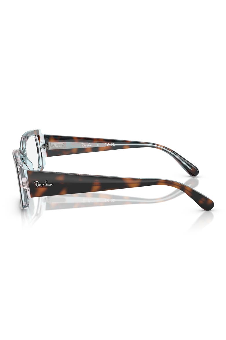 Miriam 54mm Square Optical Glasses, Alternate, color, DK HAVANA