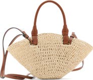 MANGO TEEN Basket Shoulder Bag