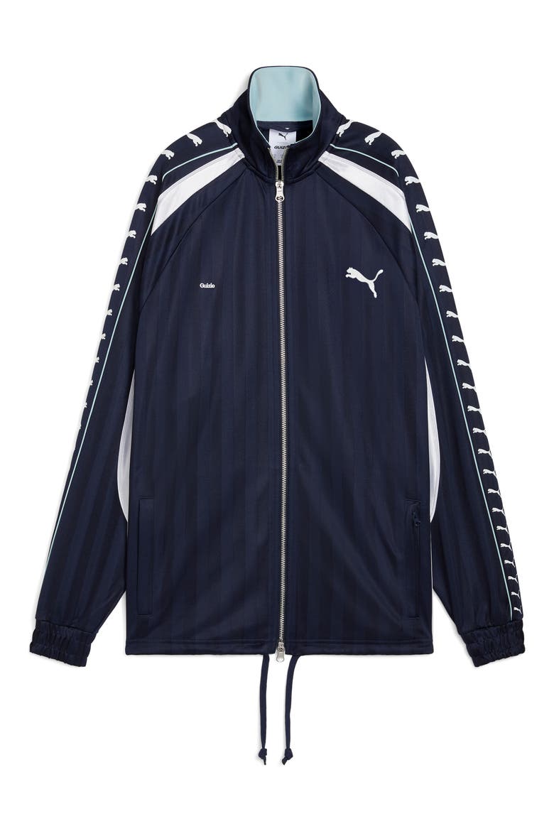 x Guizio T7 Track Jacket, Alternate, color, PUMA NAVY