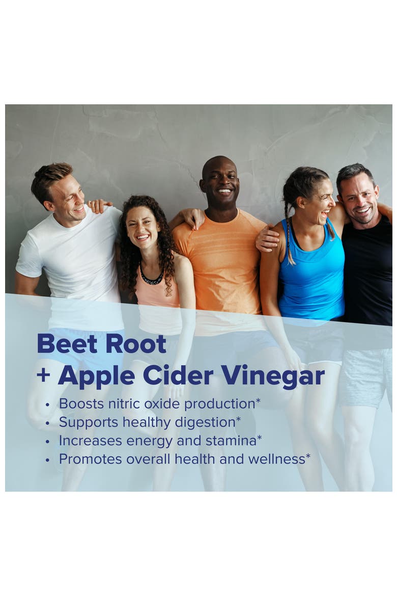 Beet Root Apple Cider Vinegar Clean Melts MicroLingual Tablets, Alternate, color, Red