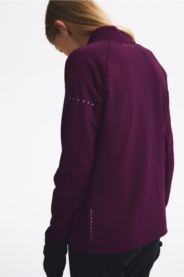Warm Mid-Layer Soccer Jersey With Thermomove, Alternate, color, Lilac plum