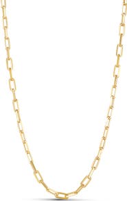 SHYMI Maggie Paper Clip Chain Necklace