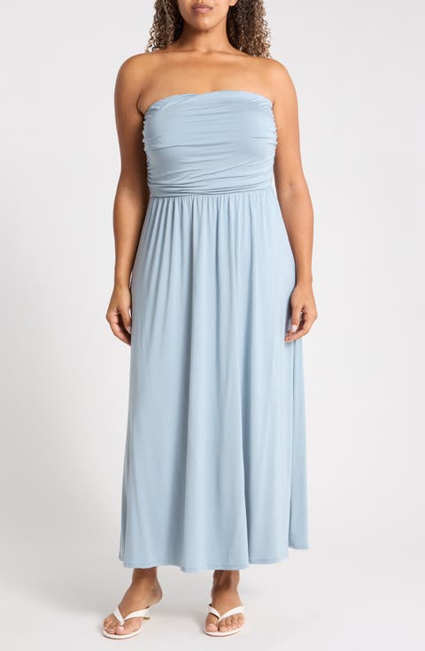 Strapless Maxi Dress