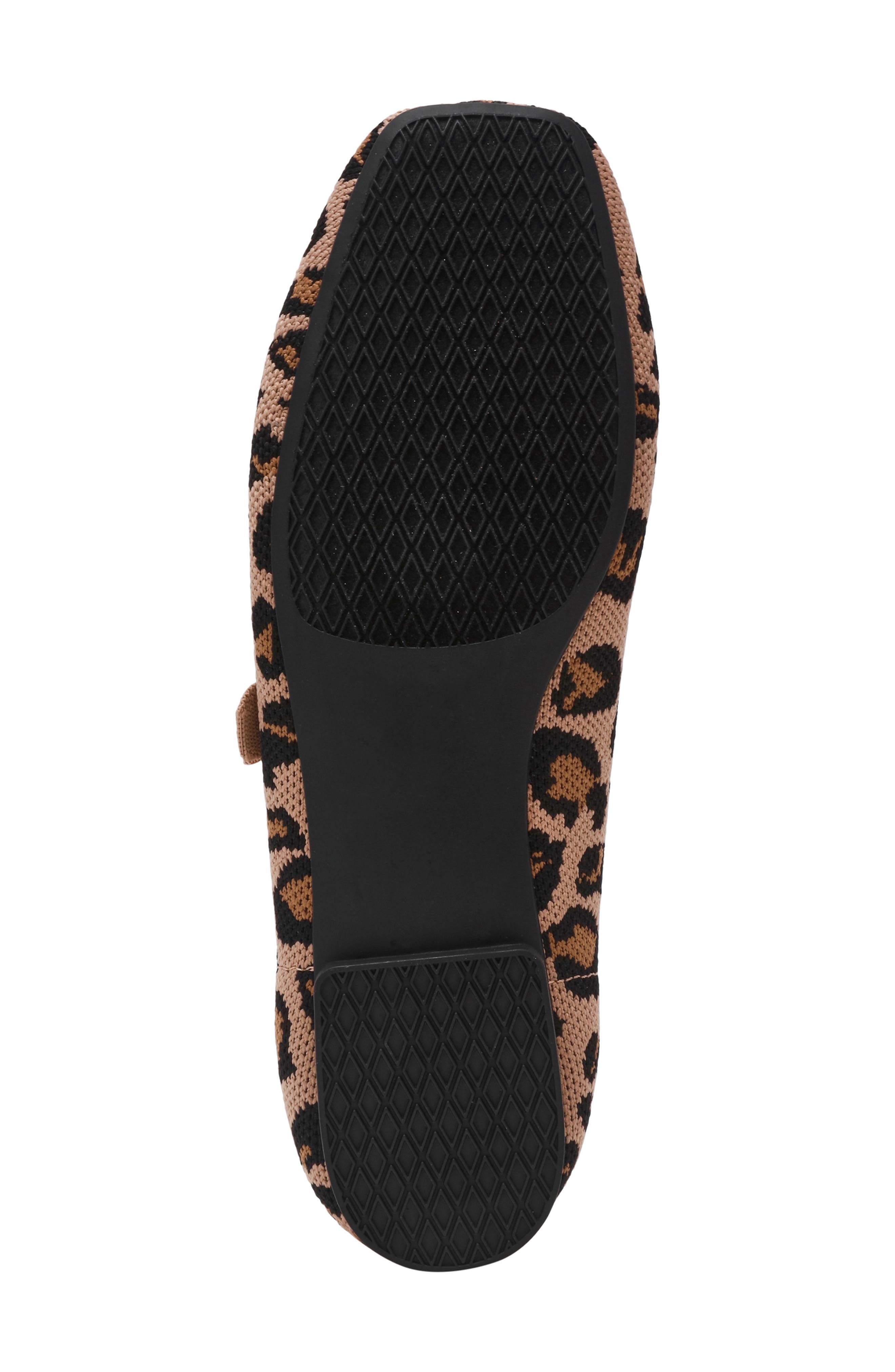 Anne Klein Mabel Mary Jane Flat, Alternate, color, Leopard
