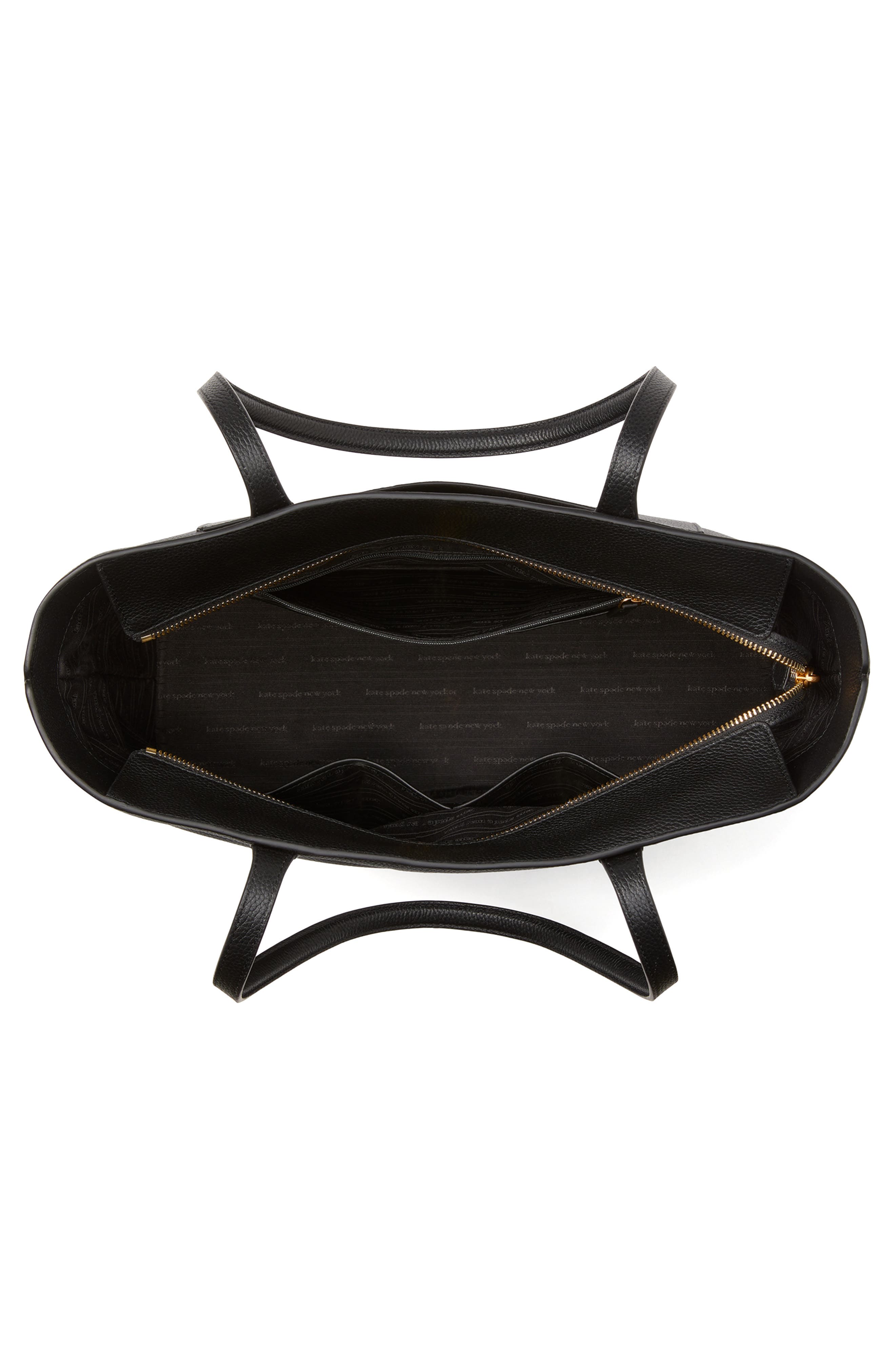 Kate Spade New York large veronica pebble leather tote bag, Alternate, color, 