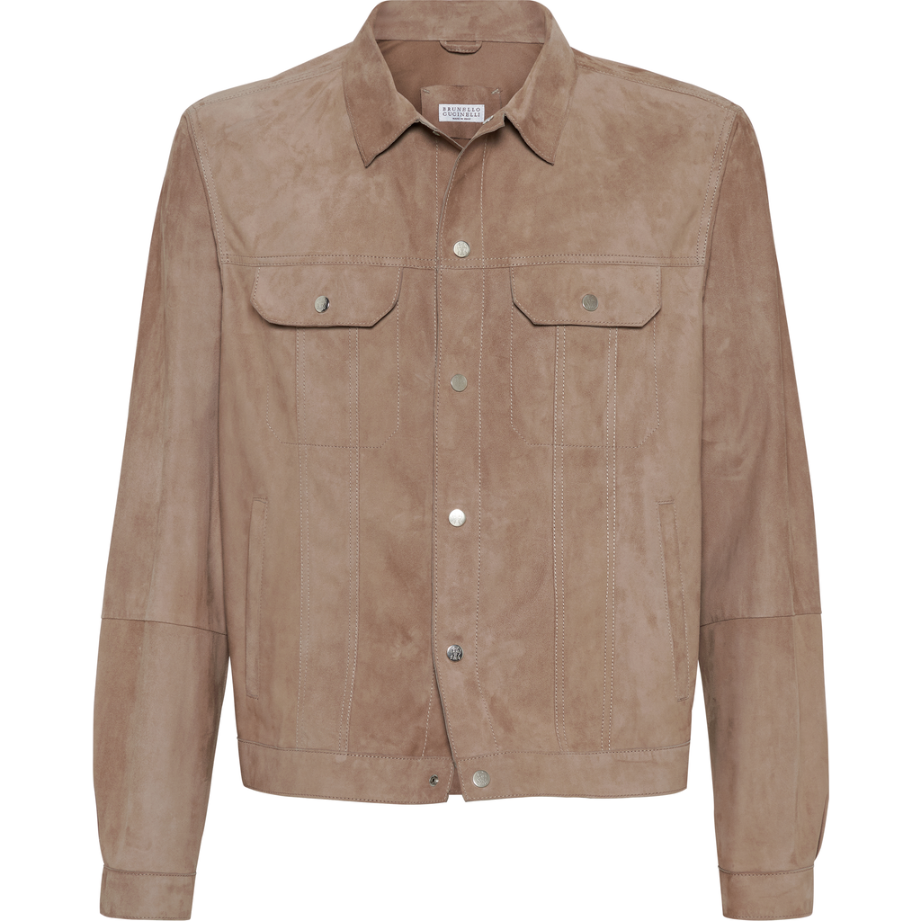 Brunello Cucinelli Suede Four-pocket Jacket