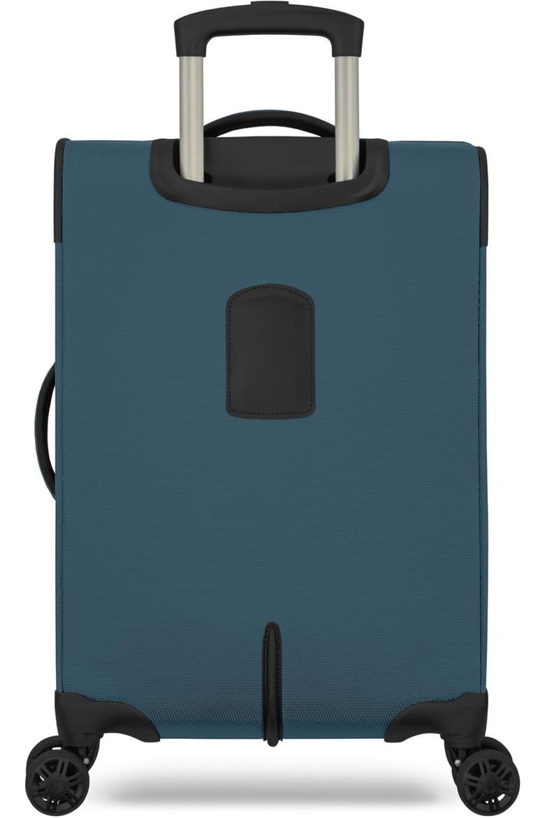 Stratford Softside 20" Carry On Spinner Luggage, Alternate, color, Teal
