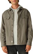 Fair Harbor Montauk Stretch Cotton Twill Shirt Jacket