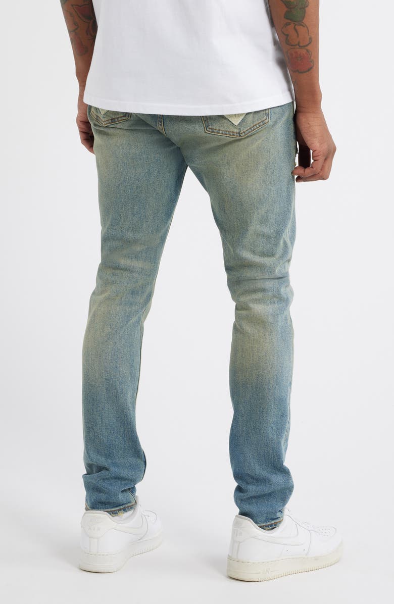 ICECREAM Icefall Logo Appliqué Distressed Jeans, Alternate, color,