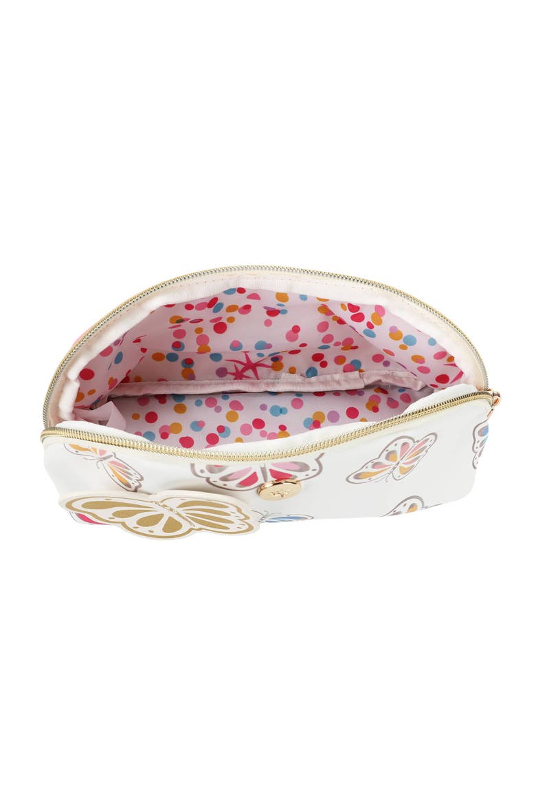 Adult Butterfly Pencil Case Pouch, Alternate, color, Multicolor
